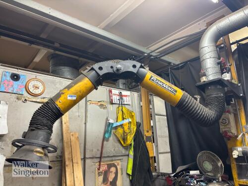 PLYMOVENT KUA Fume extraction arm