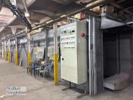Powder coating line with overhead conveyor - 2