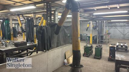 PLYMOVENT KUA Fume extraction arm