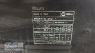 MILLER migrating 263 compact cv-dc mig welder - 4