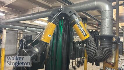 PLYMOVENT KUA Fume extraction arm