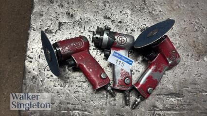 3 x CP Pneumatic sanders