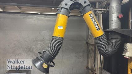 PLYMOVENT KUA Fume extraction arm