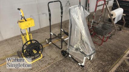 2 x various sack carts