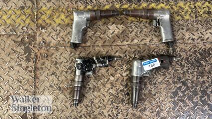 4 x pneumatic pistol drills