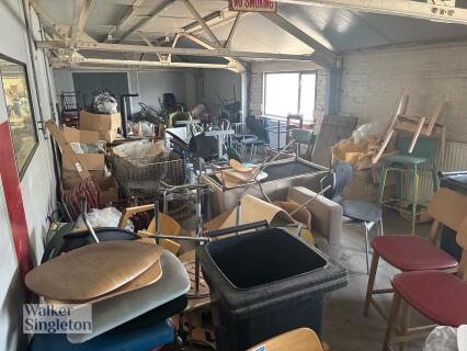 Entire Contents to Mezzanine Showroom; Please Note: Buyer Responsible to Remove Entire Contents of Lot; A Bond May Be Applicable and Refundable Upon Satisfactory Clearance