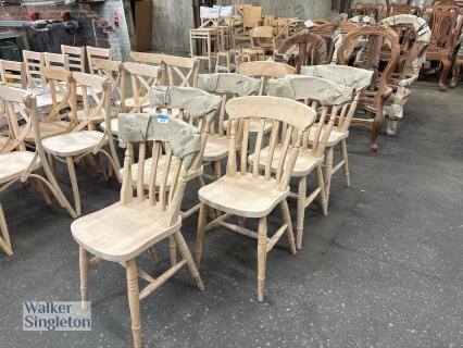 7 x Pine Dining Chairs