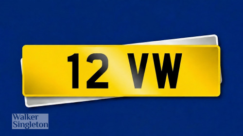 Cherished Registration: 12 VW (Currently Held on Retention)