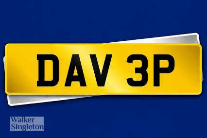 Cherished Registration: DAV 3P (Currently Held on Retention)