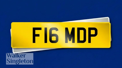 Cherished Registration: F16 MDP (Currently Held on Retention)