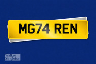 Cherished Registration: MG74 REN (Currently Held on Retention)