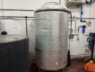 1,000 Litre Hot Liquor Tank; Externally Insulated