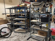 12 x Bays of 4 Tier Stores Racking; to exclude contents