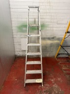 6 Tread Platform Aluminium Step Ladder - 2