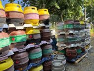 50 x Various Plastic Beer Kegs - 9