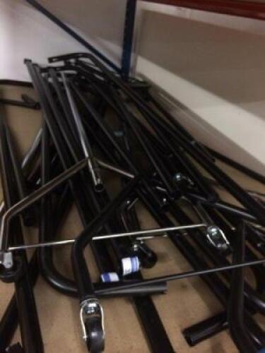 Approximately 10 x Dissembled Light Weight Garment Rails