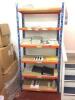 3 x Various Bays of Light Weight Stores Shelving