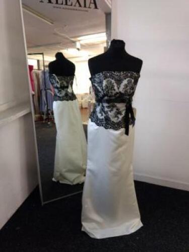 New Bridesmaids Dress by Alexia Designs Style: 4096 Size (US): 10 Colour: ROSE IVORY Approximate Retail Price (GBP): Not Available