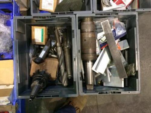 9 Cartons of various Engineering Sundries to include Drills, Milling Cutters, Lathe Tooling, Etc.