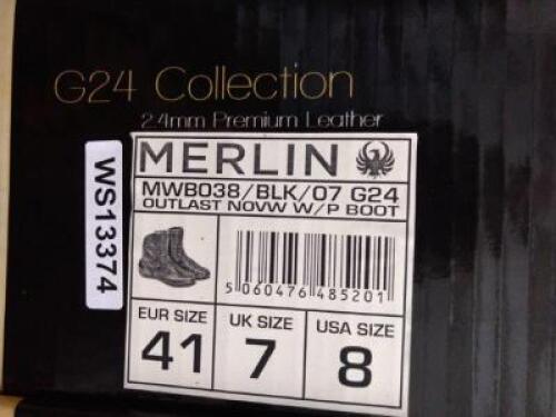 MERLIN Outlast Novw WP Boots Model: N/A Colour: Black Size: 41 Approximate Retail Price (GBP):115 URN: WS13374