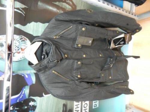 MERLIN Rowan Wax Jacket Model: N/A Colour: Black Size: S Approximate Retail Price (GBP):250 URN: WS11395