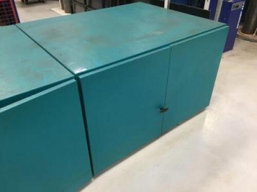 Steel Tool Cabinet with Doors to Both Sides; Dimensions: 1,050mm x 1,300mm