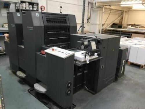 HEIDELBERG SM52-2P B3 Two Colour Printing Press; Serial Number: 201329; Year: 1997