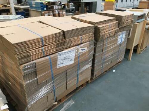 710 x Cardboard Boxes; Dimensions; 305mm x 240mm x 280mm