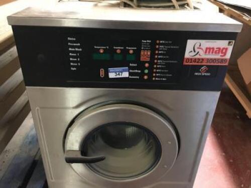 IPSO-LSG Type HC100C Industrial Washing Machine (415v); Serial Number: D5100H40495; Year: 2005