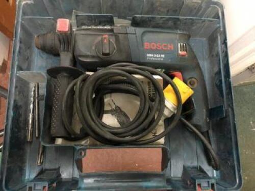 BOSCH Model GBH 2-23RE Professional SDS Drill (110v) in Case