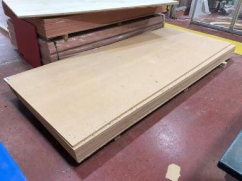 10 x Sheets of 10ft x 4ft x 18mm MDF and 2 x Sheets of 8ft x 4ft x 18mm MDF