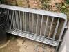 6 x Galvanised Steel Interlocking Barriers