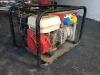 HONDA Petrol Driven Generator; 2.5KVA with 240v & 110v Outlets 
(See Important Note Relating to HSE Compliance) - 2