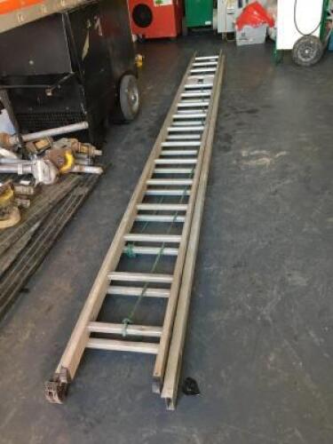 16 Rung Aluminium Double Extension Ladders (See Important Note Relating to HSE Compliance)