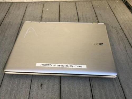 ACER Aspire V3-112P Laptop; Specification: GenuineIntel, Intel(R) Celeron(R) CPU N2840 @ 2.16GHz, Cores: 2, Stepping: 8, Current Speed: 2582MHz, External Clock:83 MHz; Ram: 2 GB; HD Size: 500 GB Please Note: No Accessories or Cables are Included; WS