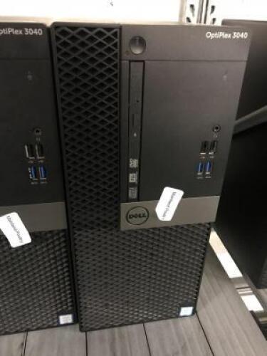 DELL OptiPlex 3040 Desktop Computer; Specification: GenuineIntel, Intel(R) Core(TM) i5-6500 CPU @ 3.20GHz, Cores: 4, Stepping: 3, Current Speed: 3600MHz, External Clock:
100 MHz, Voltage: 1.1 V; Ram: 4 GB; HD Size: 500 GB Please Note: No Accessorie