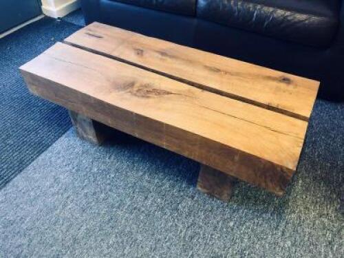 Low "Sleeper" Coffee Table, 445mm x 1,000mm x 330mm (H) (To Match Lot X)