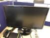 5 Various ACER, SAMSUNG and XENIA LCD Monitors with 5 Keyboards - 4