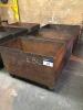 3 Mobile Steel Scrap Bins; Dimensions: 1,000mm x 600mm x 700mm