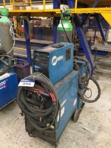 MILLER Blu-Pak 45 Mig Welder with MILLER ST-44 Wire Feed; Serial Number: 232046