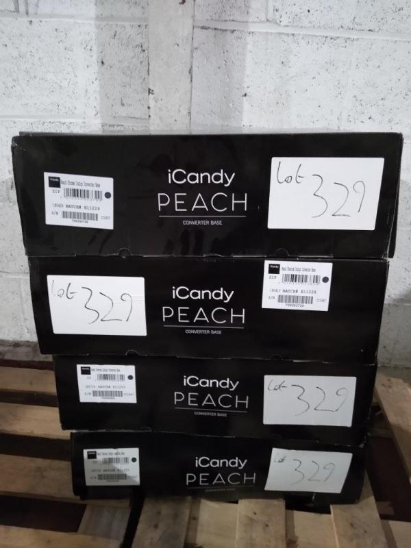 4 x ICANDY Products inc 1 x ICANDY Peach Converter Base Colour