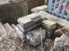 Quantity of Shaped Stone Wall Tops, Stone Flags, Wall Stone to Perimeter of Walled Compound - 3