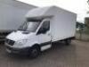 Mercedes-Benz 2.2 Diesel Sprinter Panel Van with DEL Slim Jim 500kg Tail Lift; Year: 2012; Odometer Reading: 197,224; VRM: KU12 CZZ; Please Note: Issue with Clutch