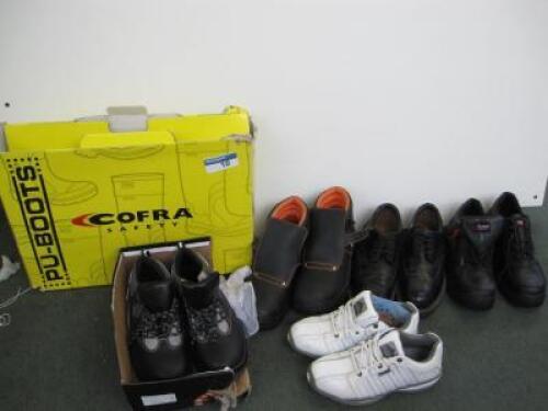 8 Pairs of various Safety Footwear