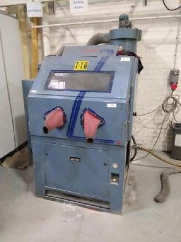 GUYSON G25 Parts Shot Blasting Unit; Serial Number: 503349; Year: 2002