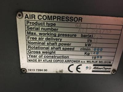 copco compressor ga11