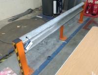 ARMOUR CO Warehouse Safety Barrier; 2900x 770mm and 4000 x 400