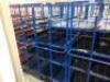 2 x Four Tier Mobile Trolleys (Blue) - 2