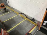 4 Warehouse Safety Barriers; Measurements: 3350mm, 1850mm, 1525mm, 1070mm