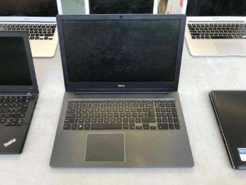 Dell Inc Vostro 5568 Laptop; Specification: GenuineIntel, Intel(R) Core(TM) i5-7200U CPU @ 2.50GHz, Cores: 2, Stepping: 9, Nominal speed: 2500MHz, Max speed: 3100MHz, External Clock: 100 MHz; RAM: 8GB; Hard Drive: 256GB SATA/SSD